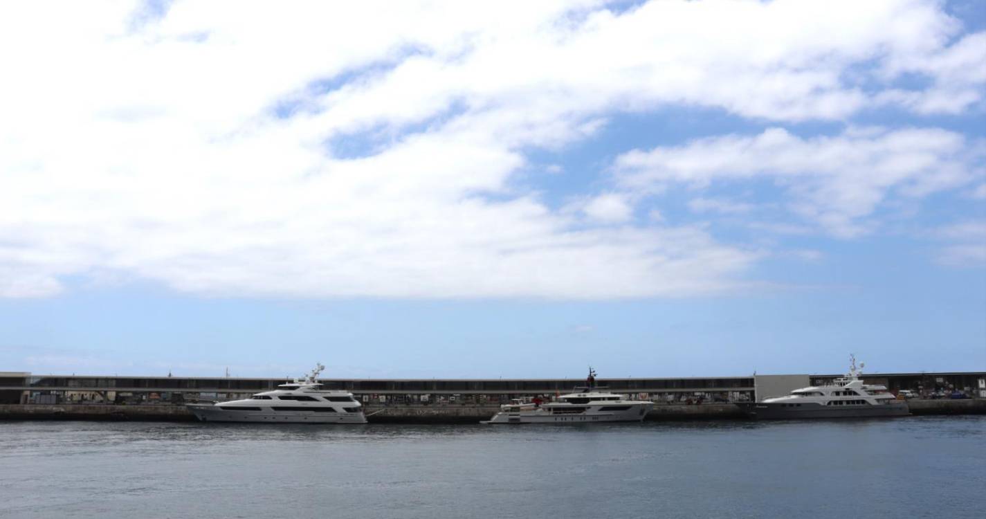 Portos da Madeira já receberam desde janeiro 34 megaiates