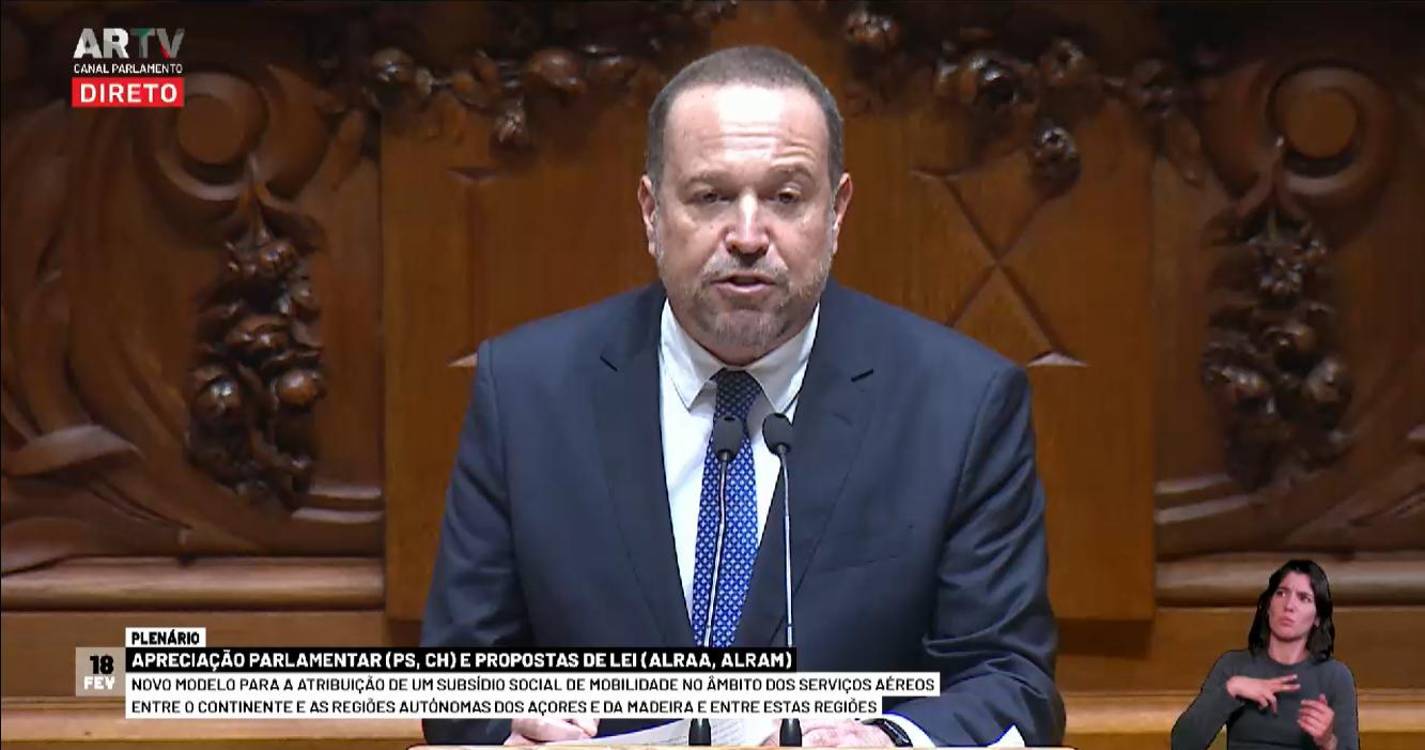 AR: PS propõe que sejam as regiões a desenharem os respetivos modelos de mobilidade