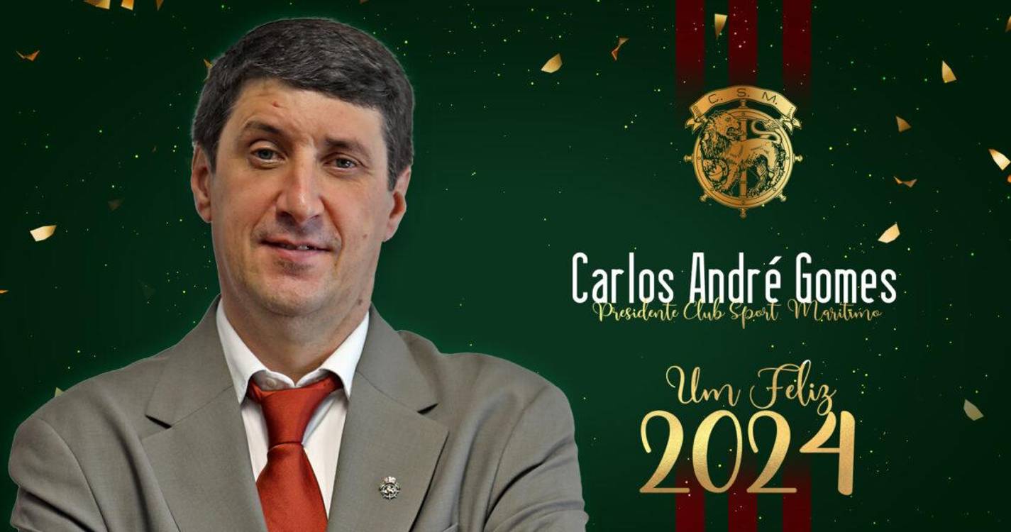 Presidente do Marítimo deixa mensagem de feliz ano novo aos adeptos