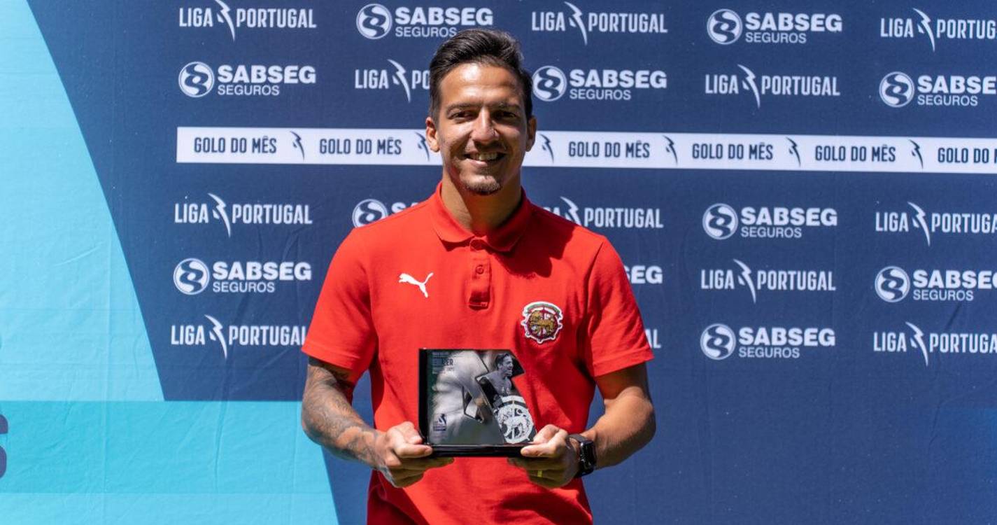 Euller e Xadas recebem prémios de Golo do Mês