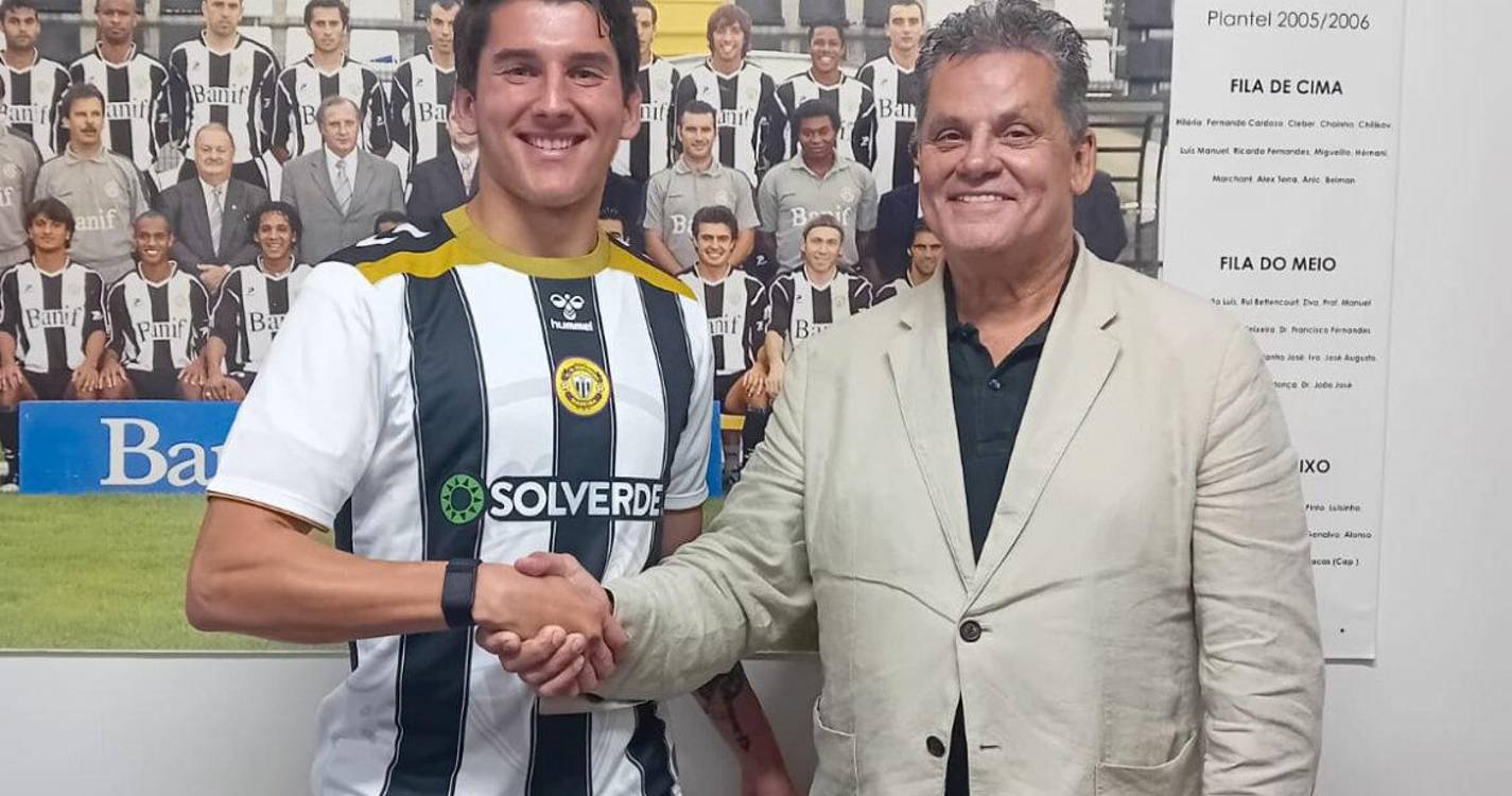 Francisco Gonçalves renova contrato com o Nacional