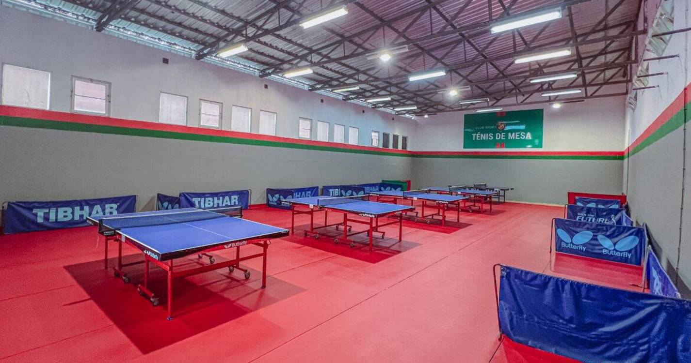 Ténis de Mesa do Marítimo reforçado com novo espaço nos Barreiros