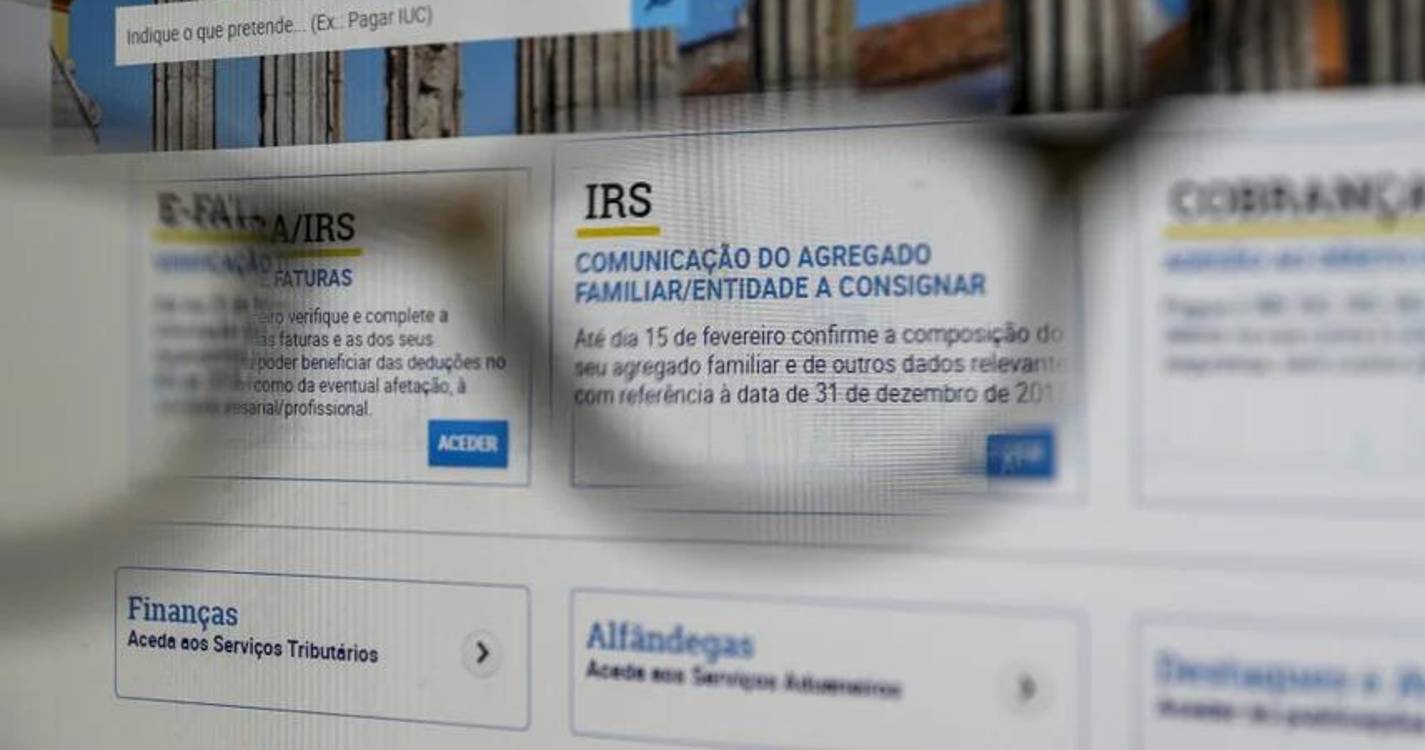 Contribuintes já entregaram quase três milhões de declarações de IRS
