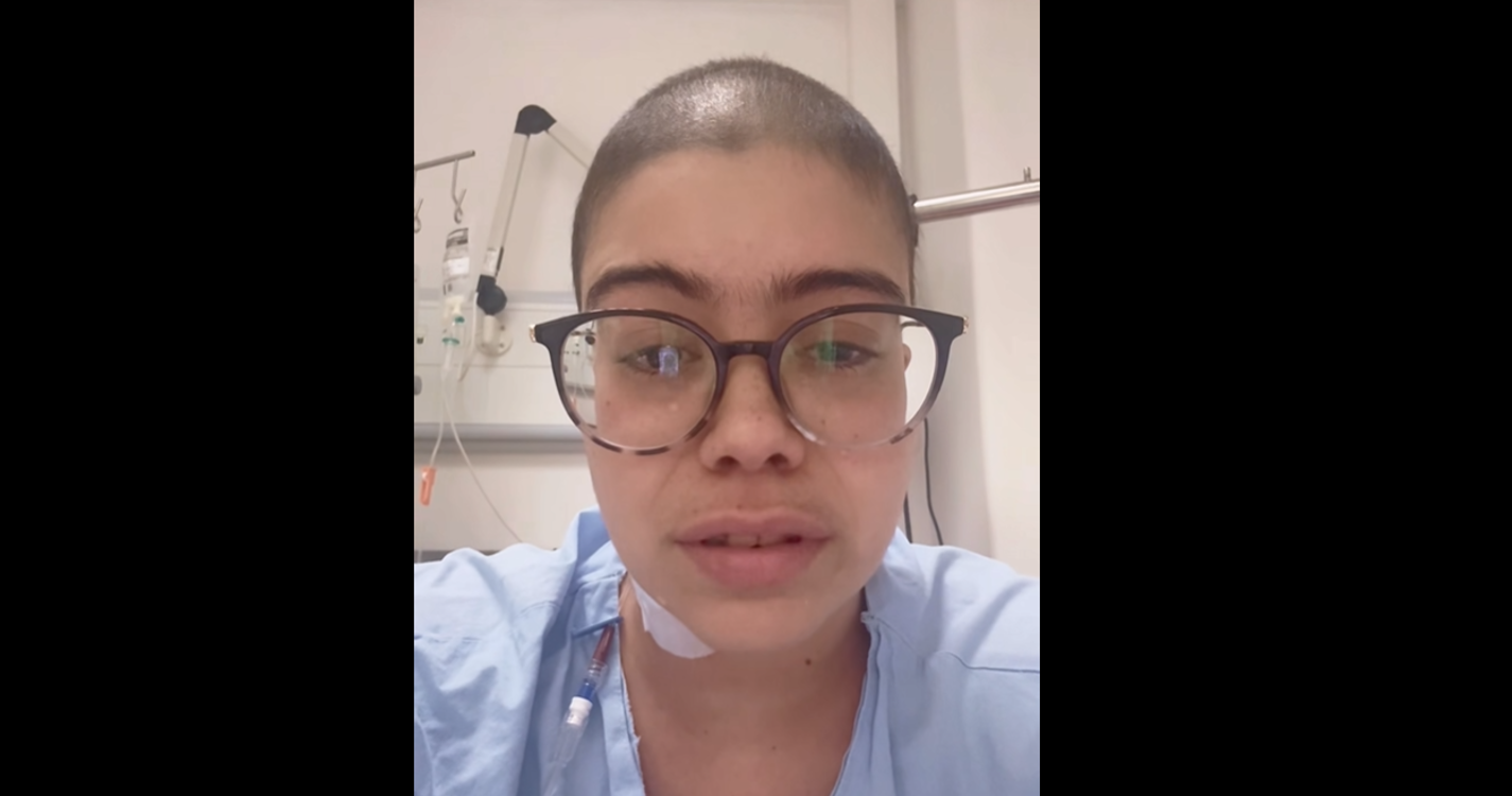 Jovem mãe com leucemia mieloide faz apelo emotivo