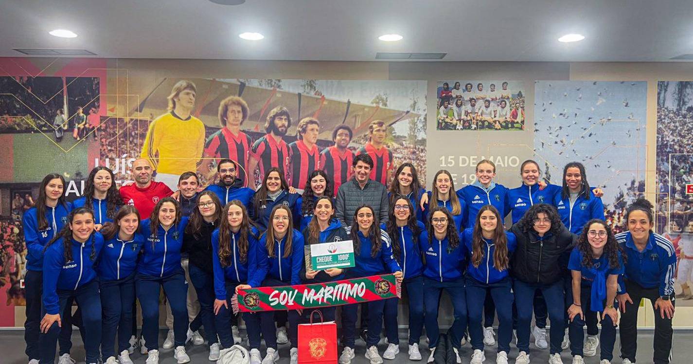 Marítimo faz doação de 1000 euros à Academia Desportiva CCMI- Leiria