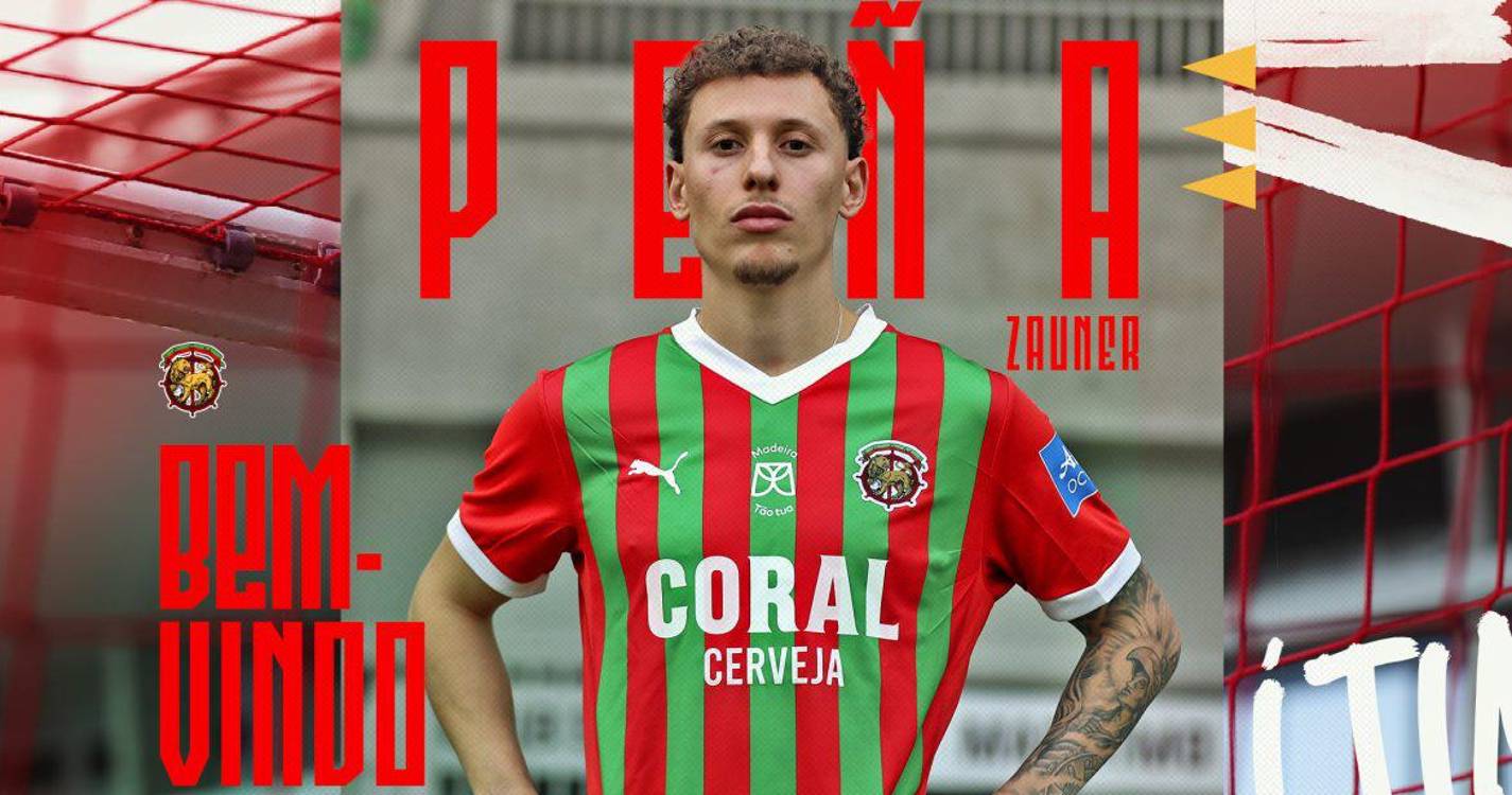 Marítimo: Peña Zauner é reforço por duas épocas e meia