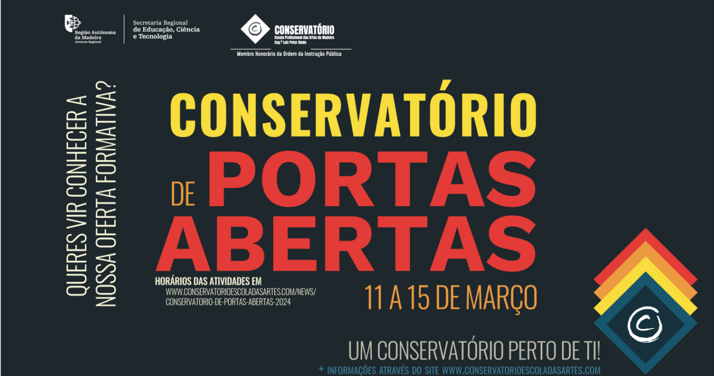 ‘Conservatório de Portas Abertas’ durante esta semana