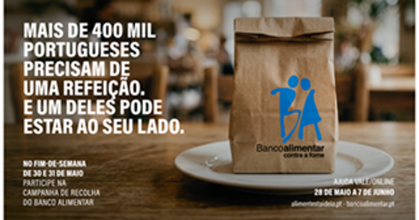Campanha de recolha de alimentos do Banco Alimentar decorre este fim de semana