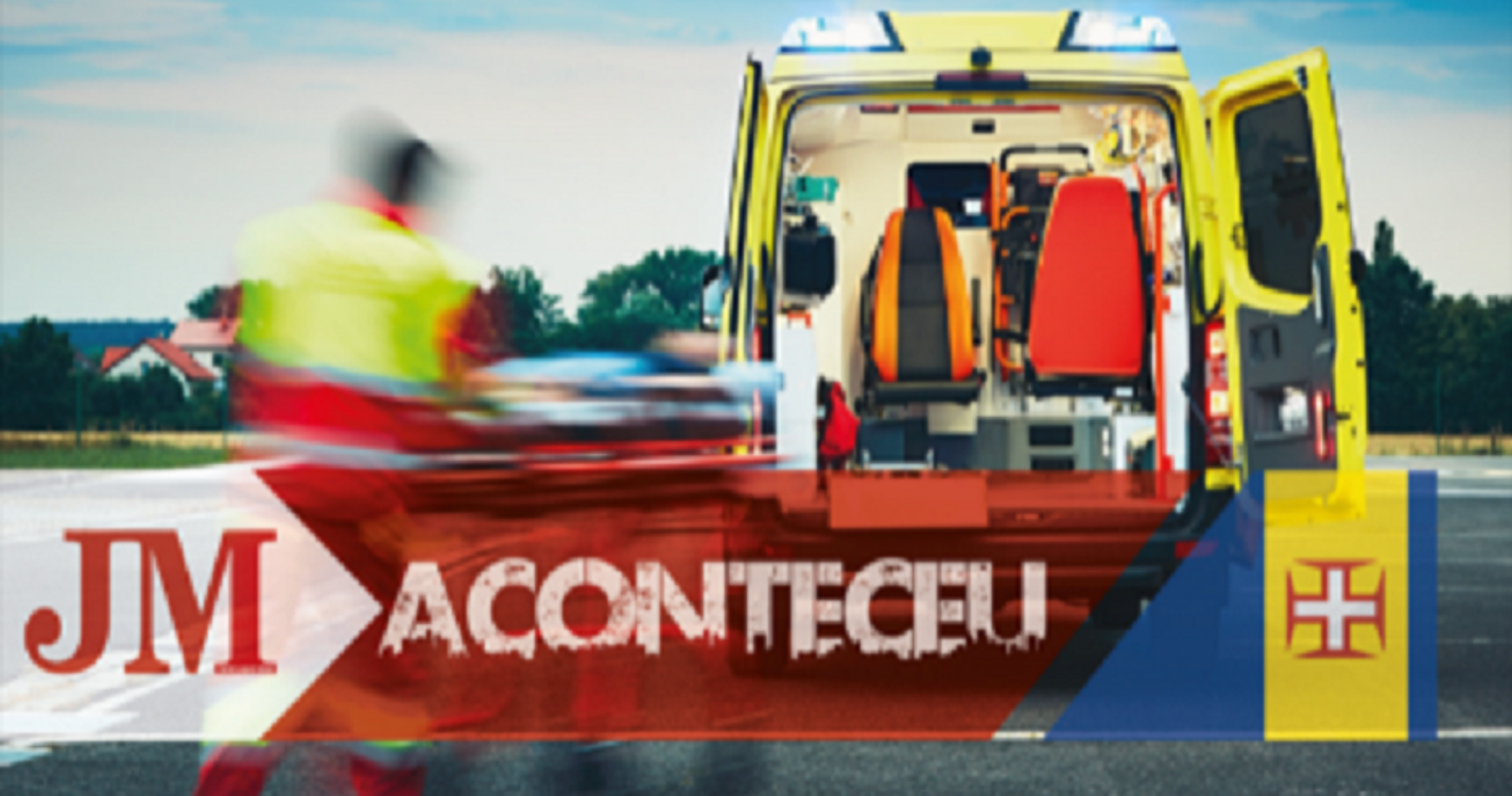 Homem sofre queda de 2 metros e fica ferido