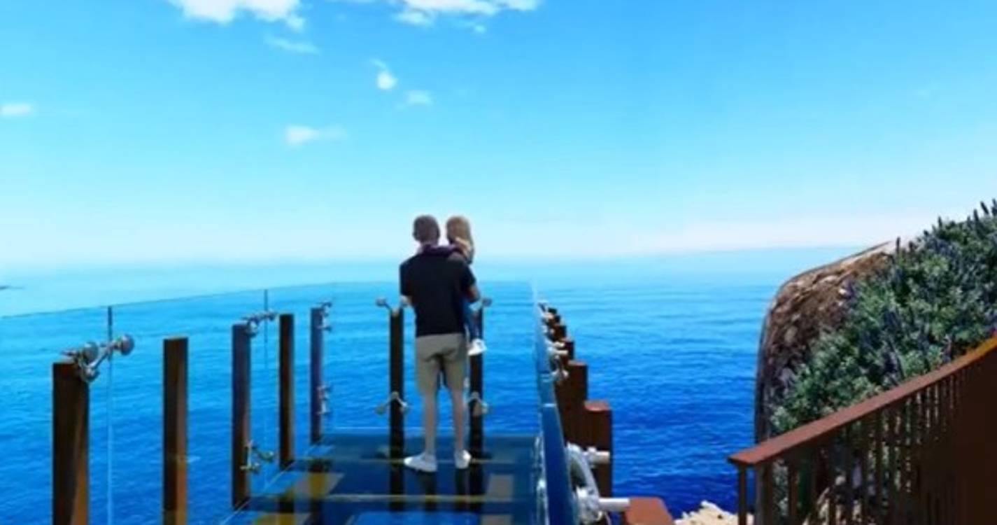 Obra no miradouro do Guindaste deverá estar pronta em agosto