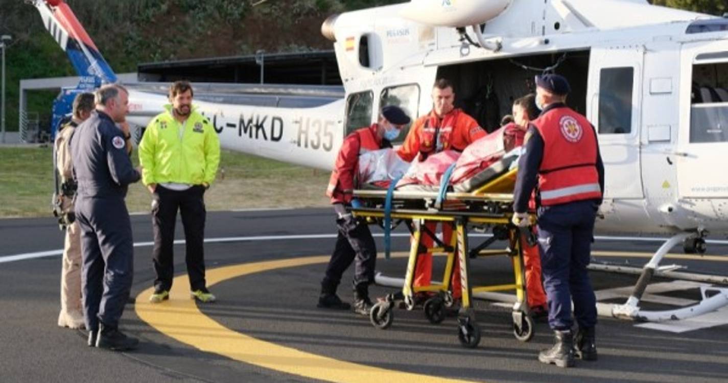 Equipa Helitransportada realiza o primeiro resgate em terra