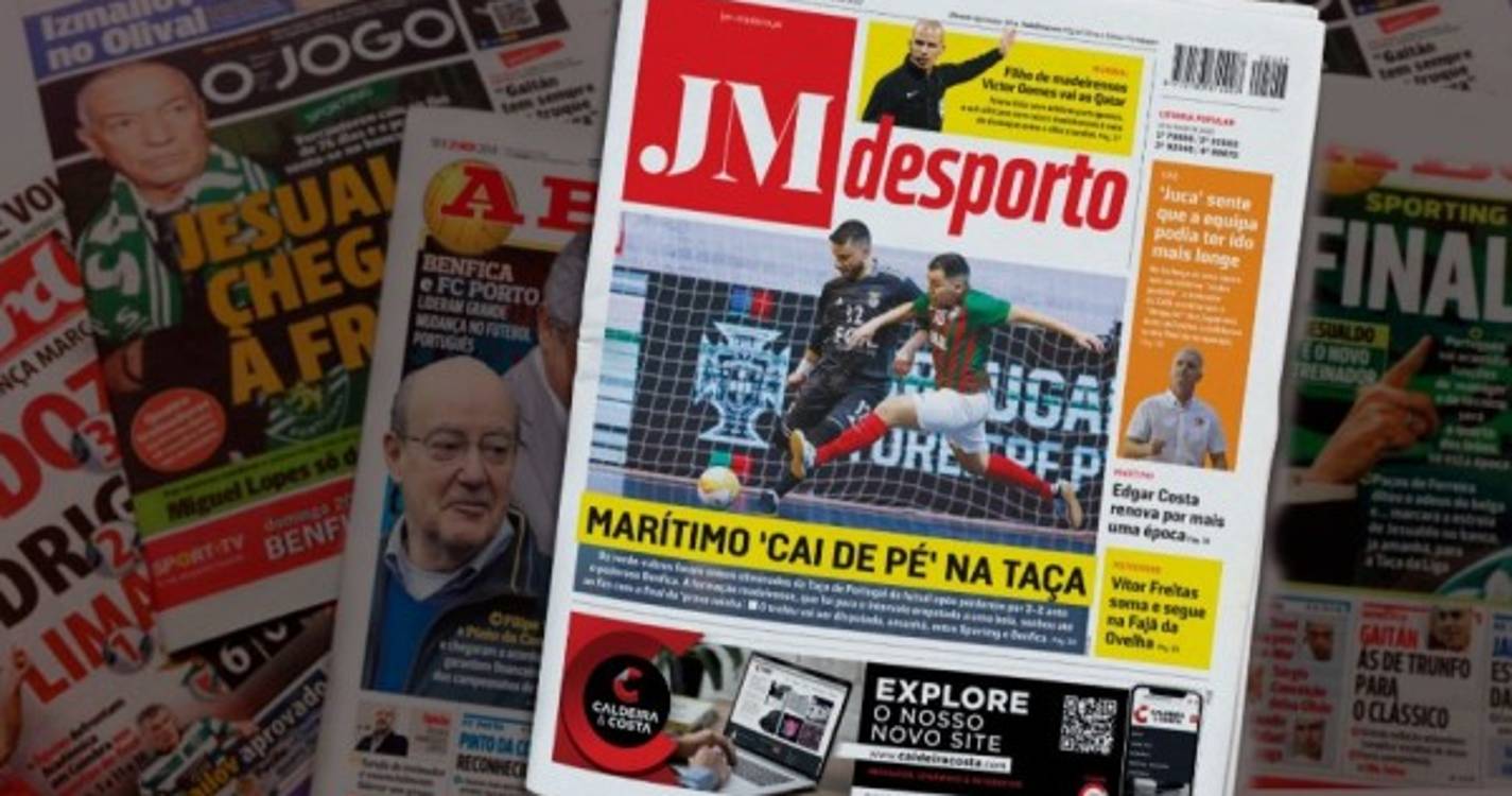 Futsal: Marítimo 'cai de pé' na Taça
