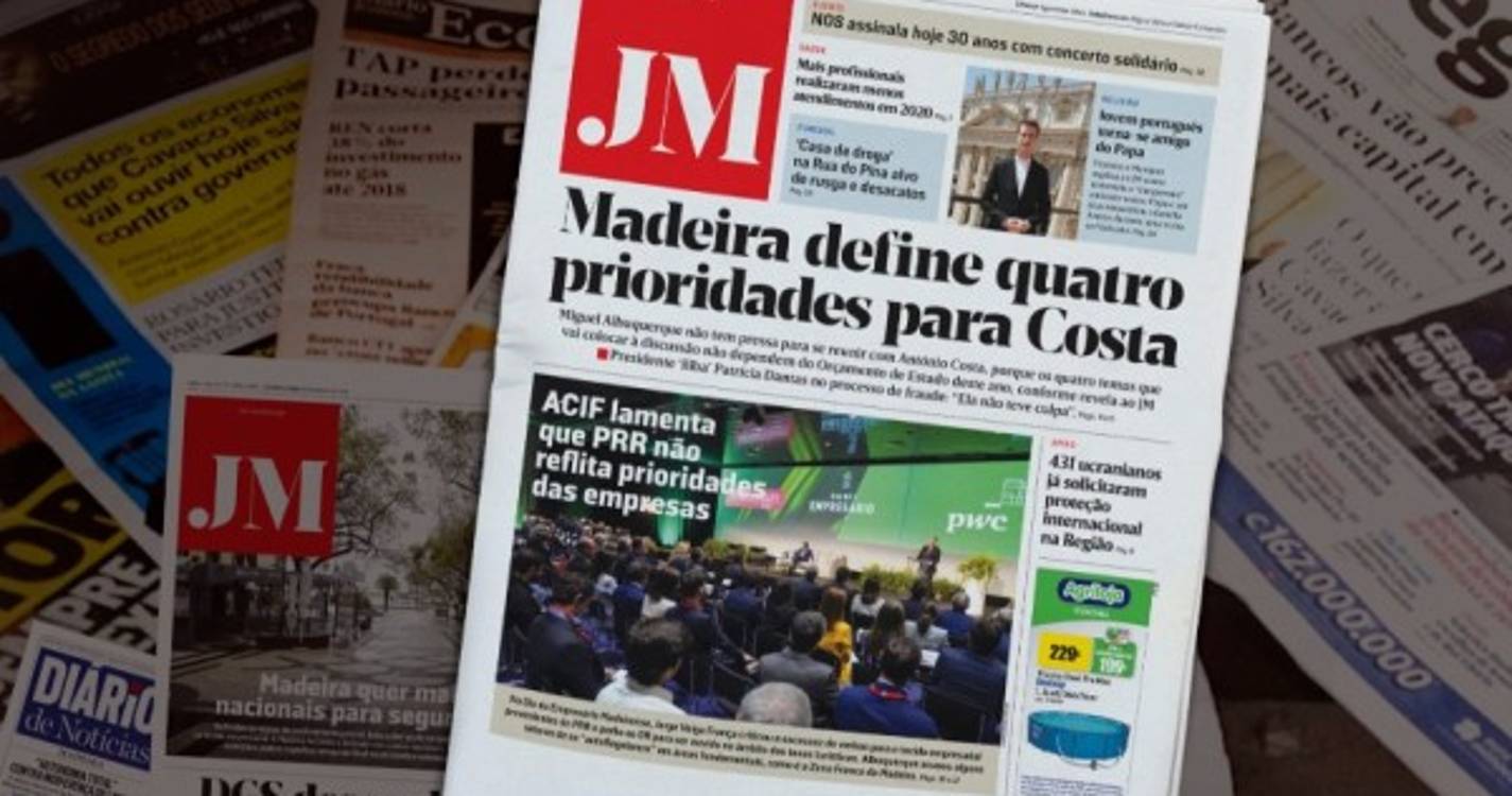 Madeira define quatro prioridades para Costa