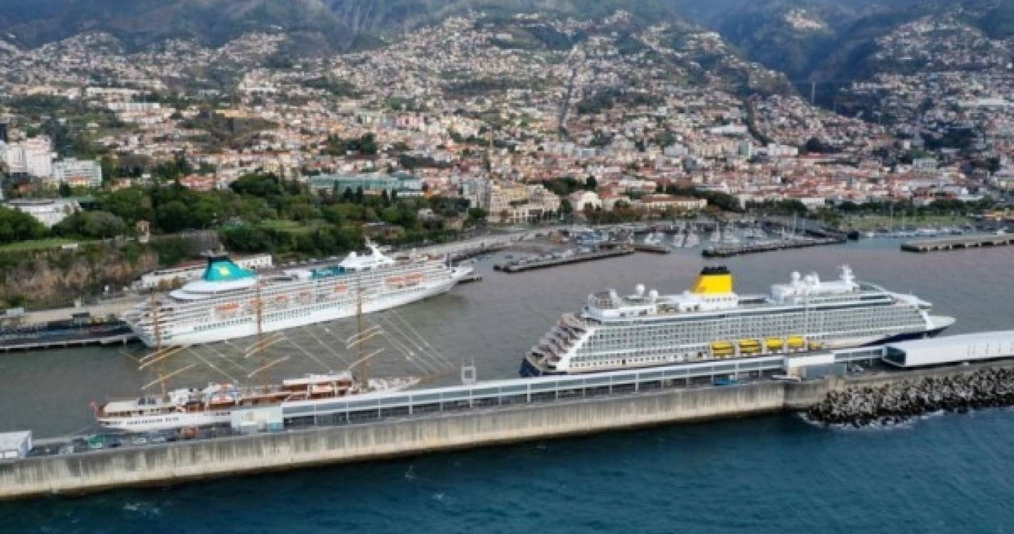 Portos da Madeira registaram 11 556 passageiros na semana de Páscoa e 21 escalas