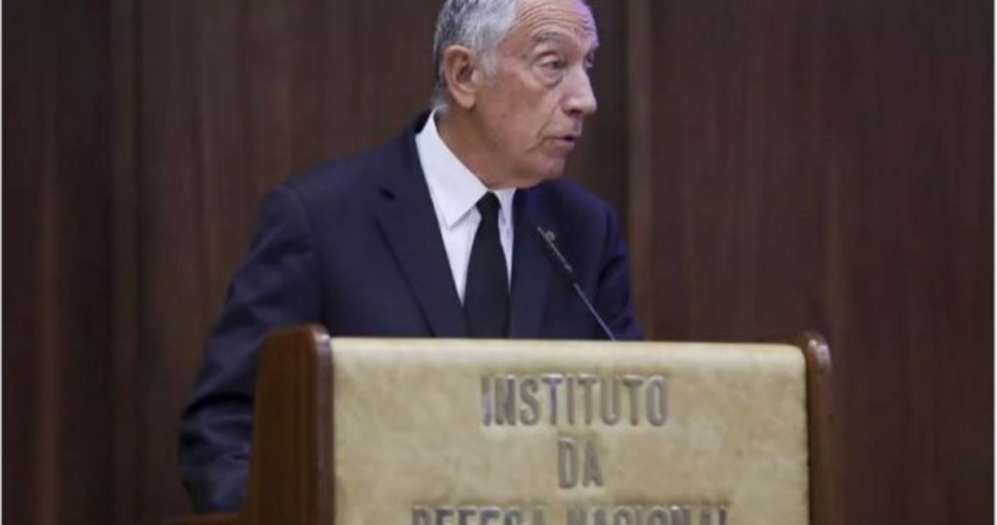 Marcelo defende "nova dignidade" para Segurança e Defesa nas políticas públicas