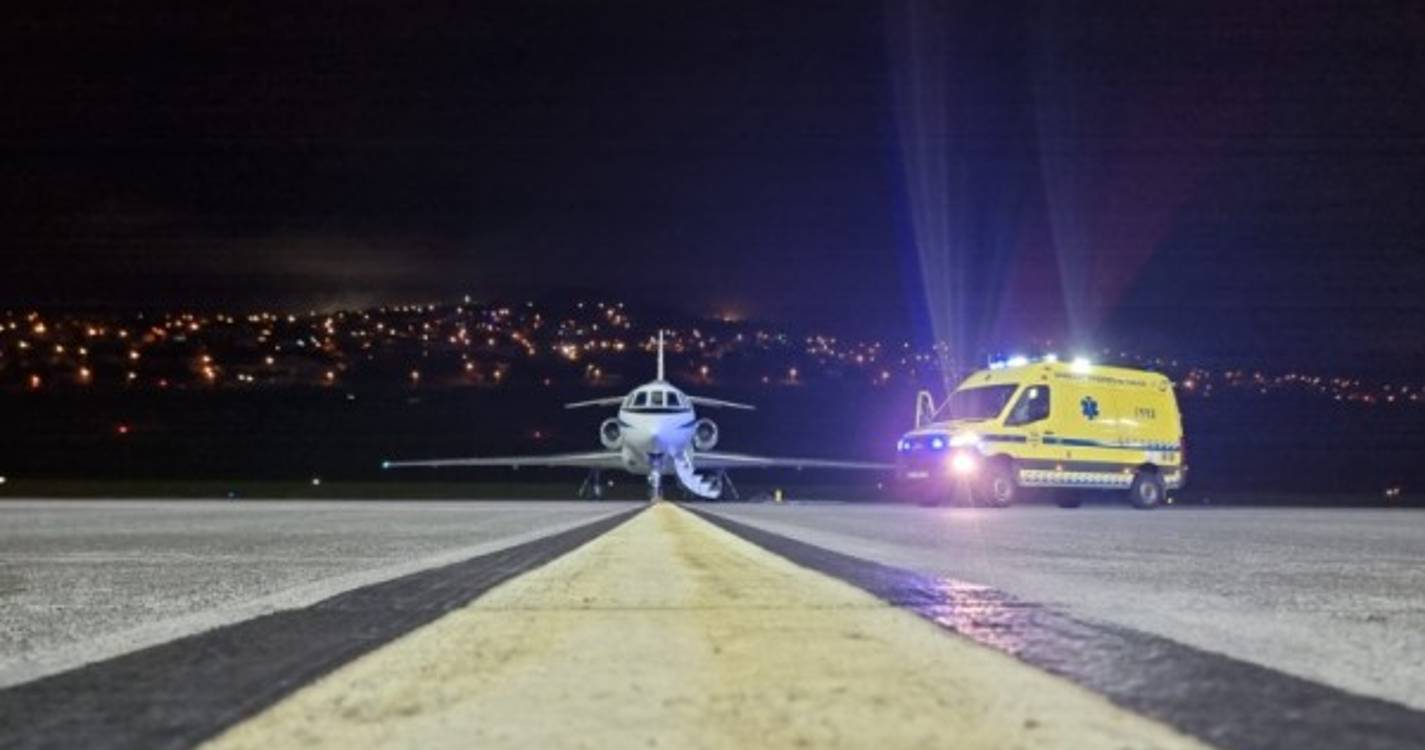 Dois doentes transportados da Madeira para o continente