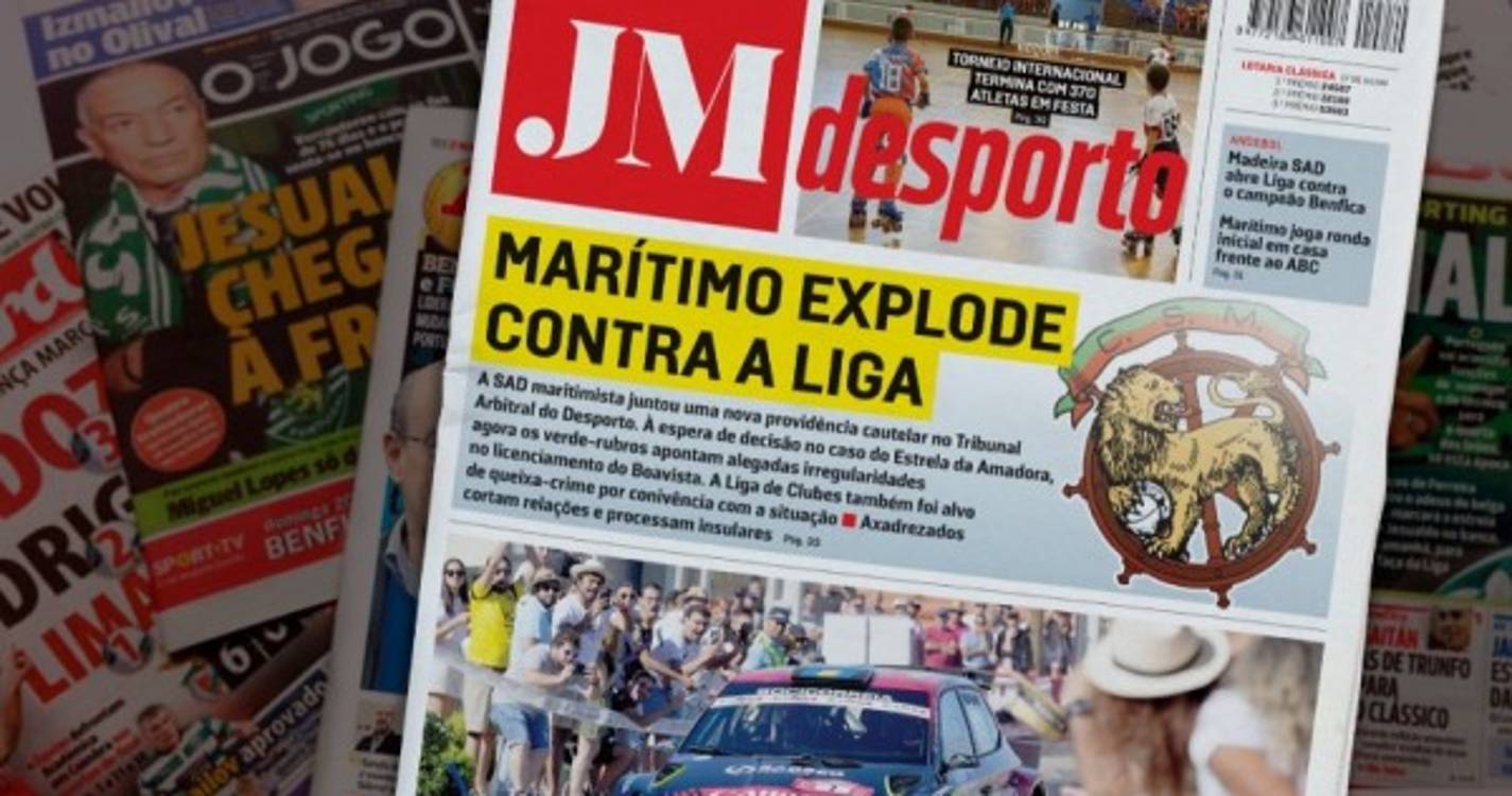 Marítimo explode contra a Liga