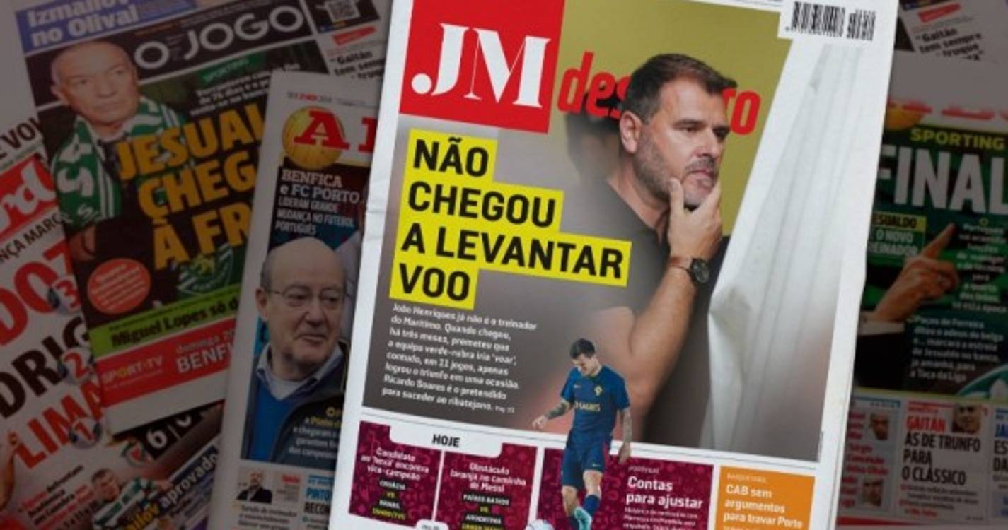 Treinador do Marítimo não chegou a levantar voo