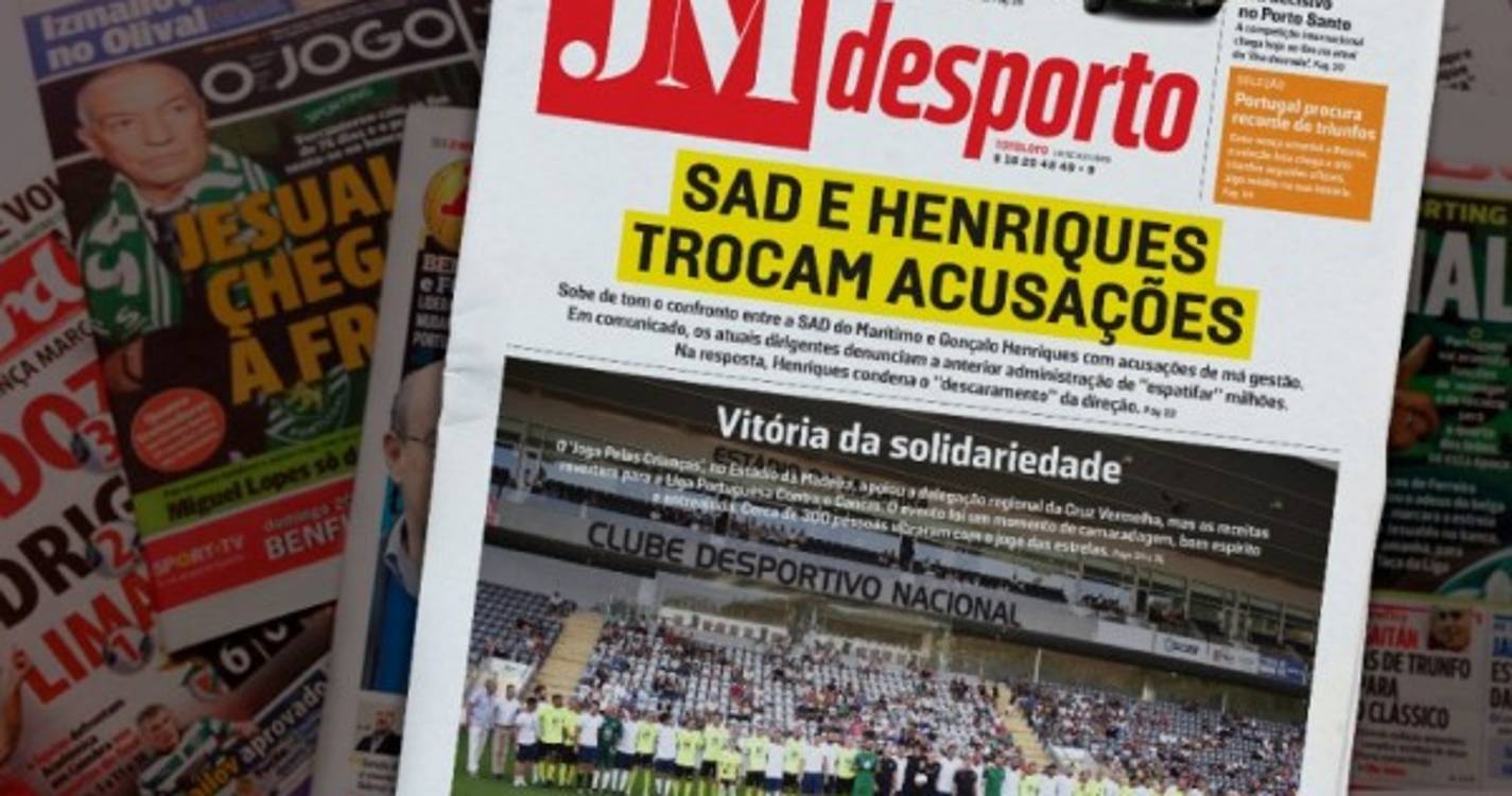 SAD do Marítimo e Gonçalo Henriques trocam acusações