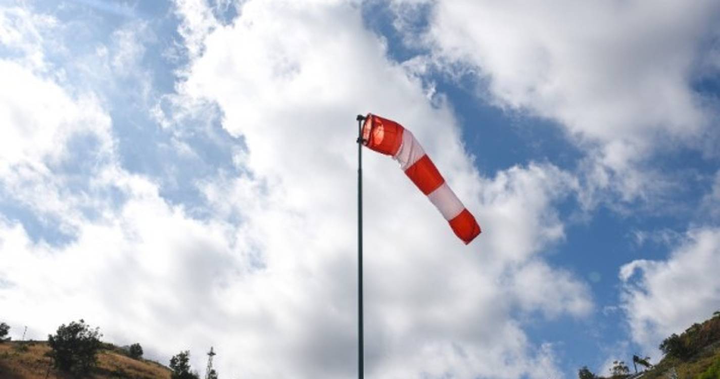 Aviso de vento forte para a Madeira