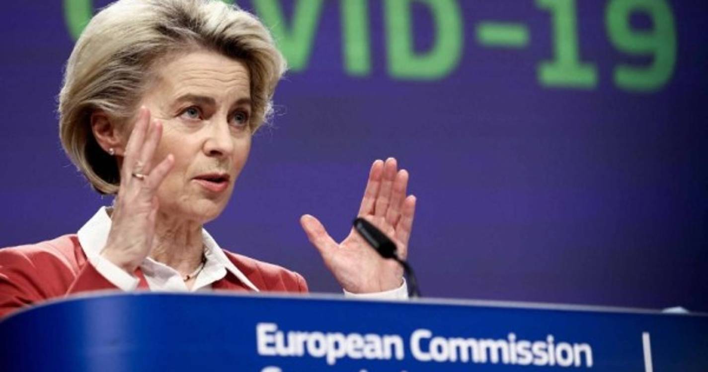 Von der Leyen admite discussão sobre vacinação obrigatória na UE
