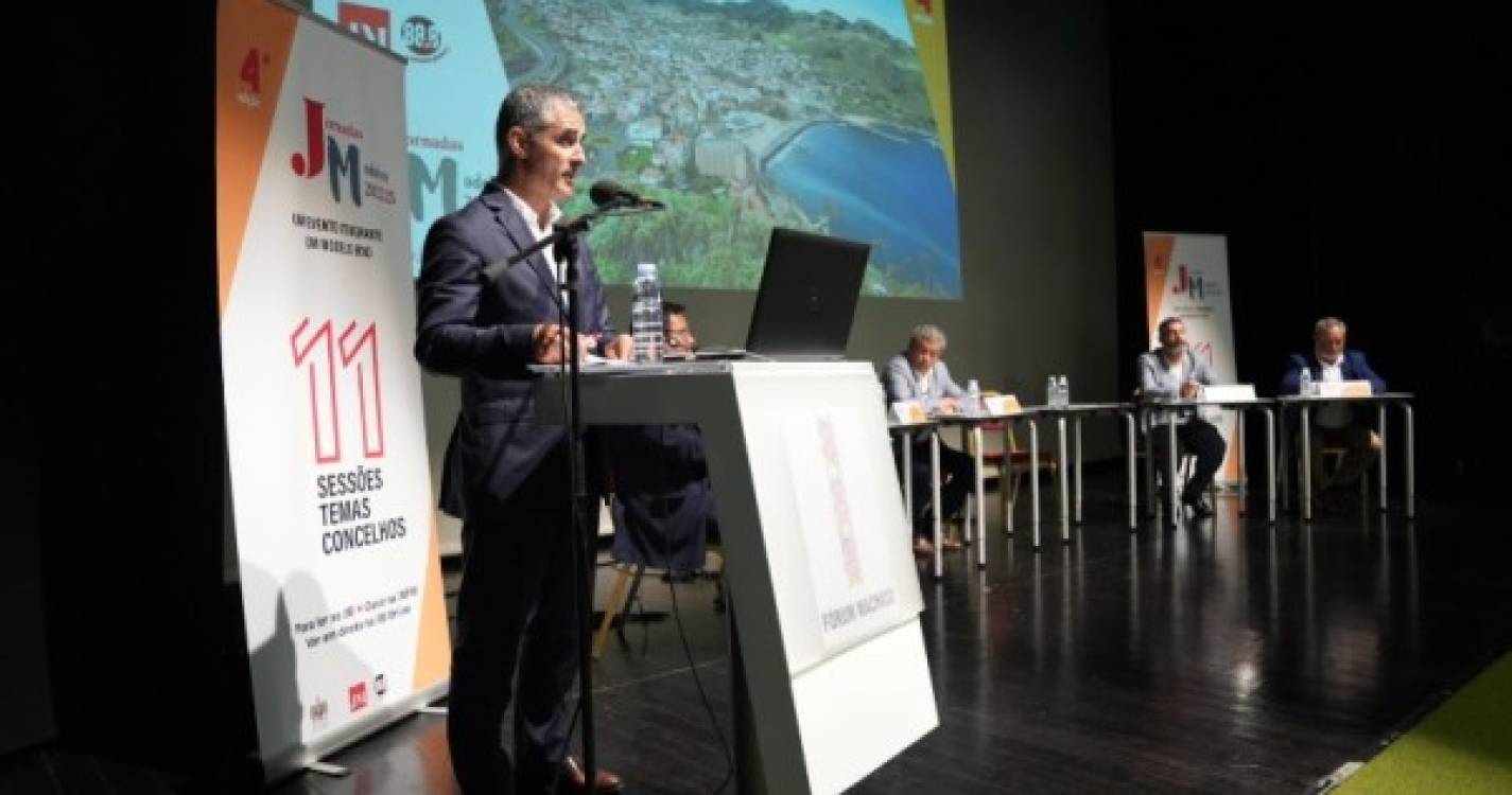 Jornadas Madeira: Presidente da Câmara de Machico recorda ligação marítima entre a Região e continente