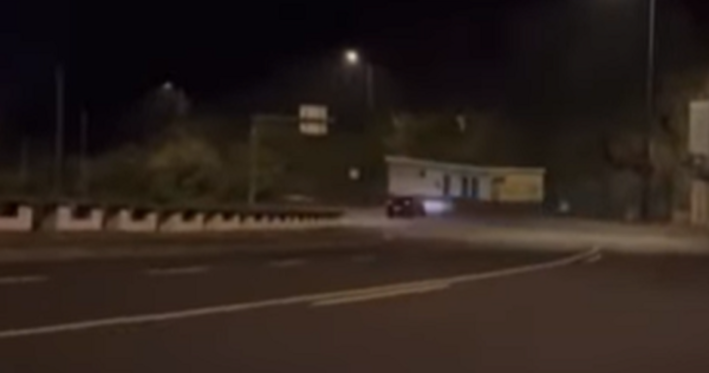 Vídeo mostra exagero de condutor que resultou em acidente no Funchal