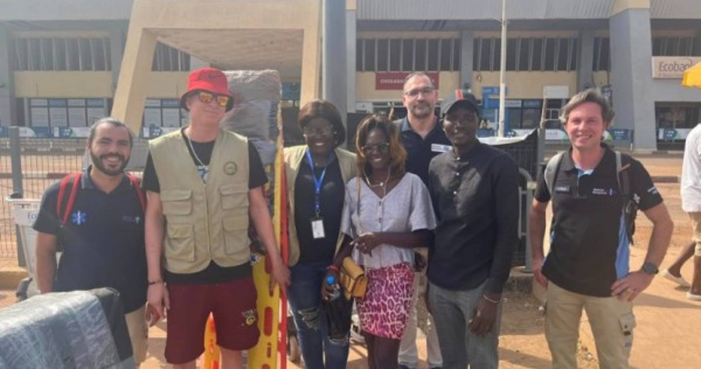 Madeira Emergência em missão humanitária em Guiné-Bissau (com fotos)