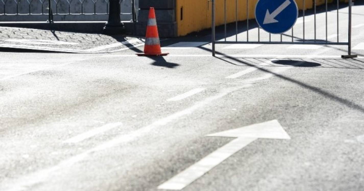 Trânsito interrompido em várias zonas do Funchal nos próximos dias