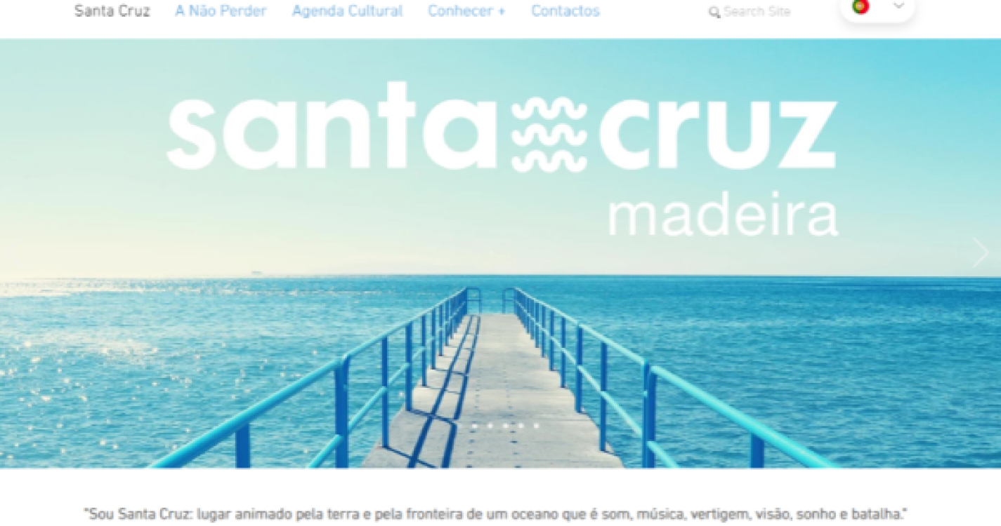 Site de Turismo de Santa Cruz renova conteúdos