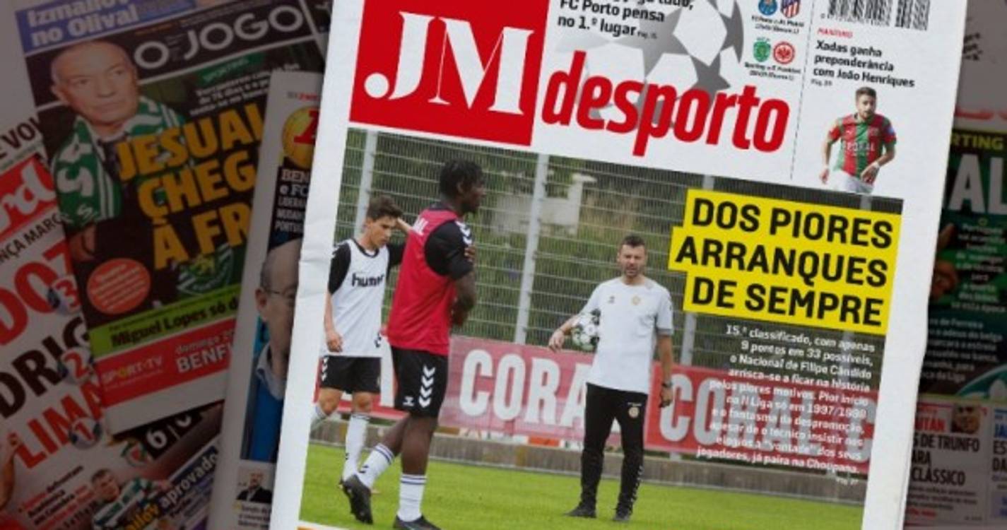 Nacional com um dos piores arranques de sempre