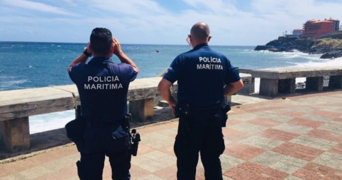 Duas pessoas resgatadas no mar da Ponta do Sol