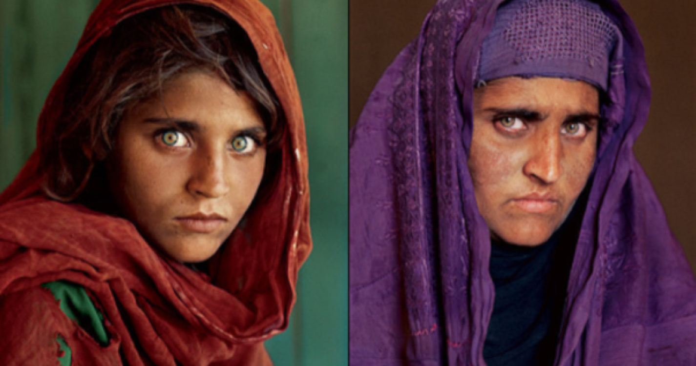 Itália acolhe menina afegã dos olhos verdes cuja foto se tornou famosa em 1985