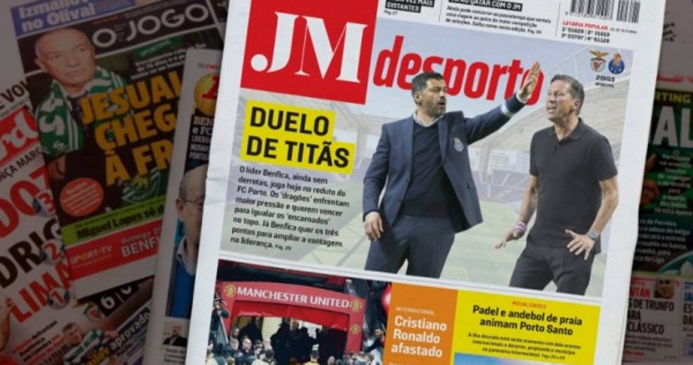 Hoje há duelo de titãs