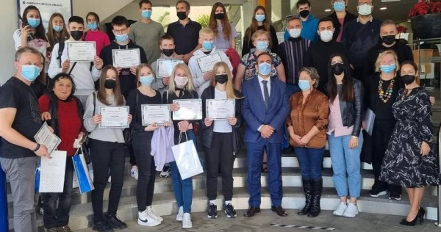 Escola Básica do Covão e Vargem recebe parceiros europeus