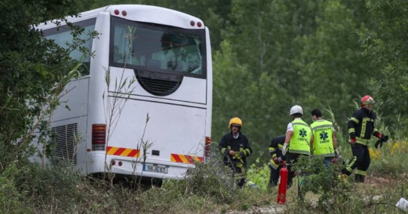 Motorista e dono de autocarro que se despistou na A1 é uma das vitimas mortais