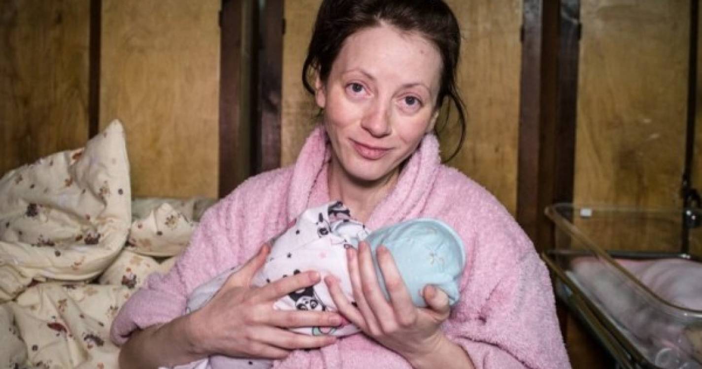 Ucrânia: Guerra aumenta níveis de stresse nas grávidas e os nascimentos prematuros
