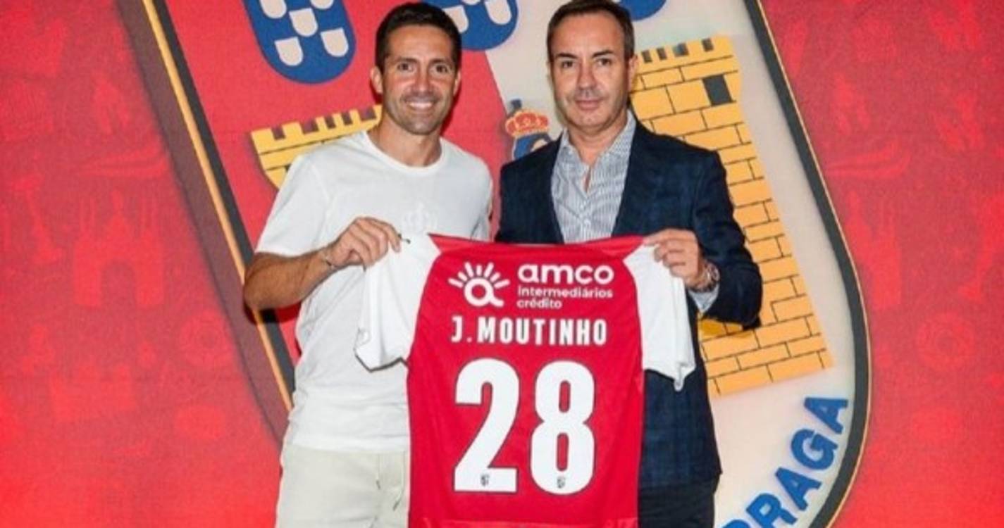 João Moutinho assina pelo Sporting de Braga até 2024