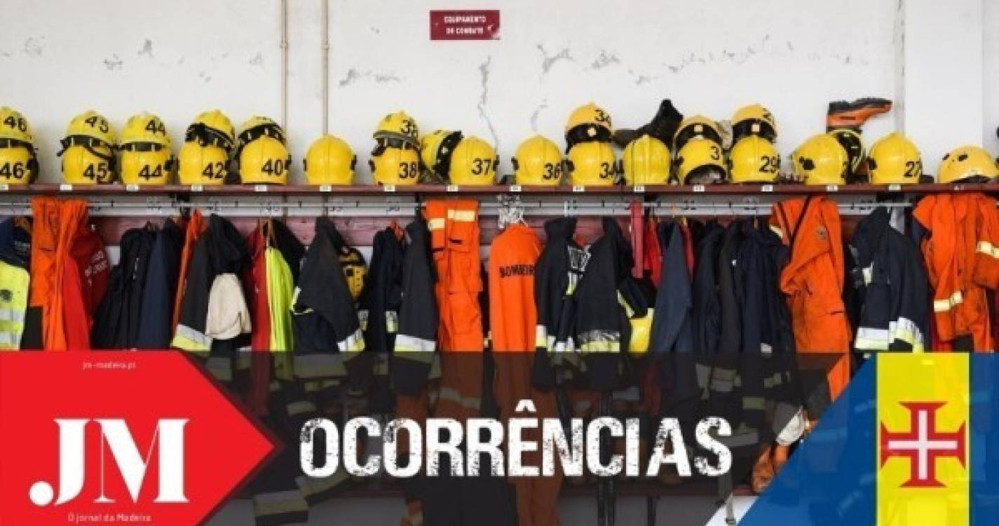 BVM combatem incêndio em habitação desabitada no Funchal