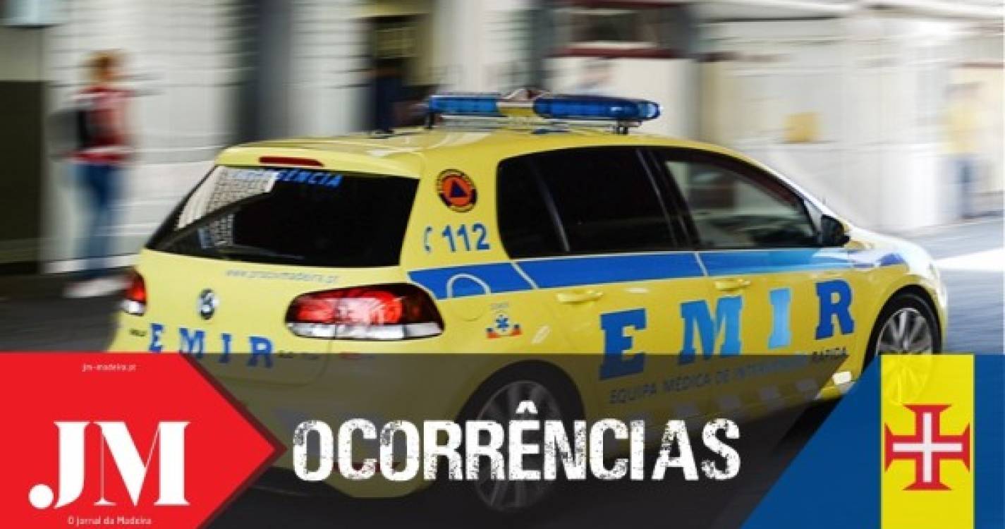 Bombeiros e EMIR tentam salvar vítima de paragem cardiorrespiratória no Funchal