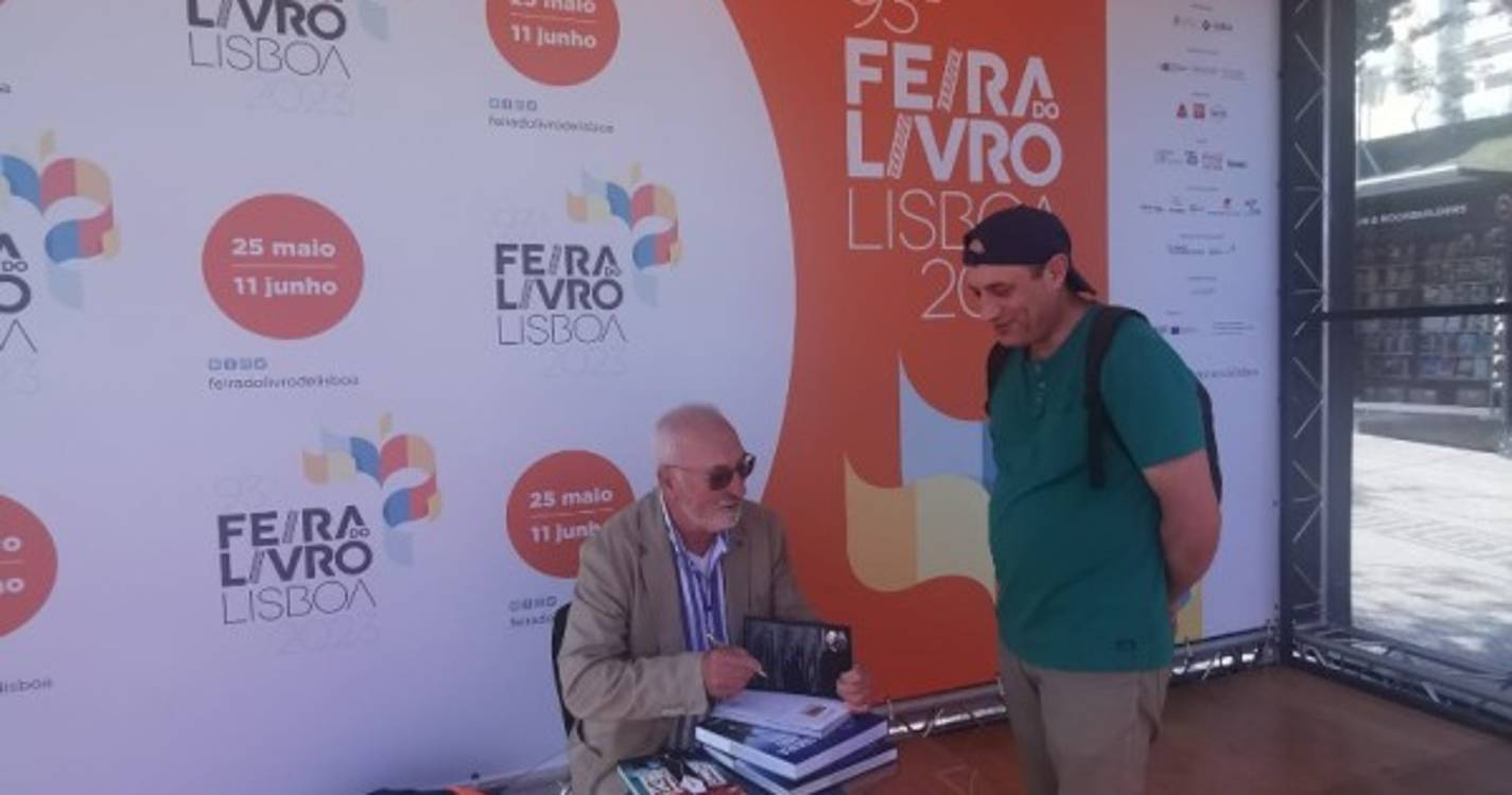 Raimundo Quintal apresentou duas publicações na Feira do Livro de Lisboa (com fotos)