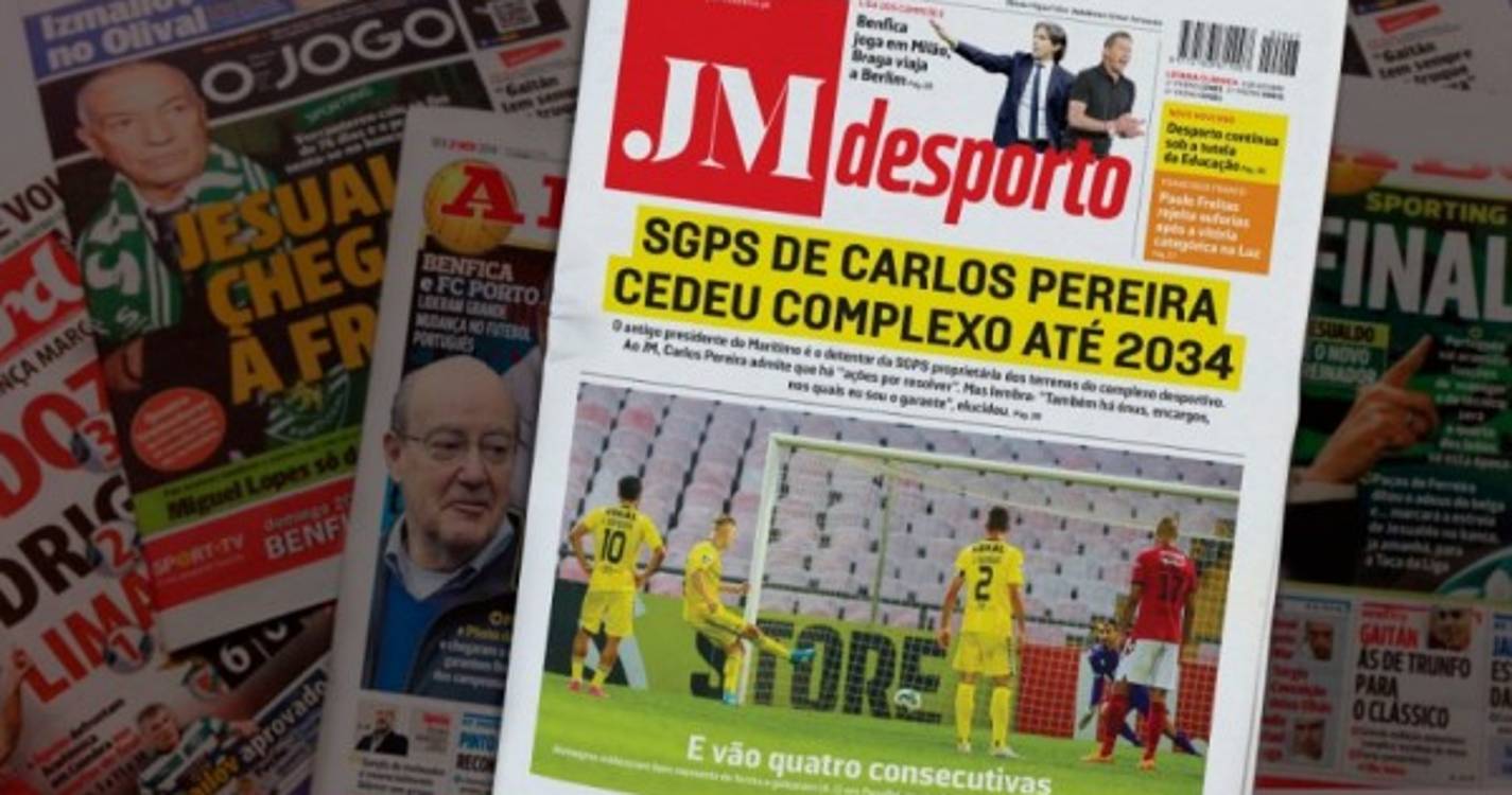 SGPS de Carlos Pereira cedeu complexo do Marítimo até 2034