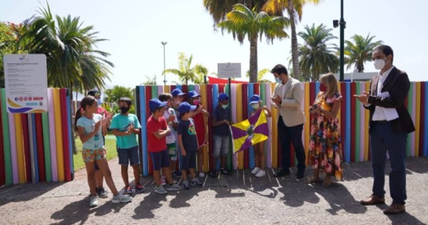 Parque Infantil de Santa Catarina reabe após investimento de 262 mil euros