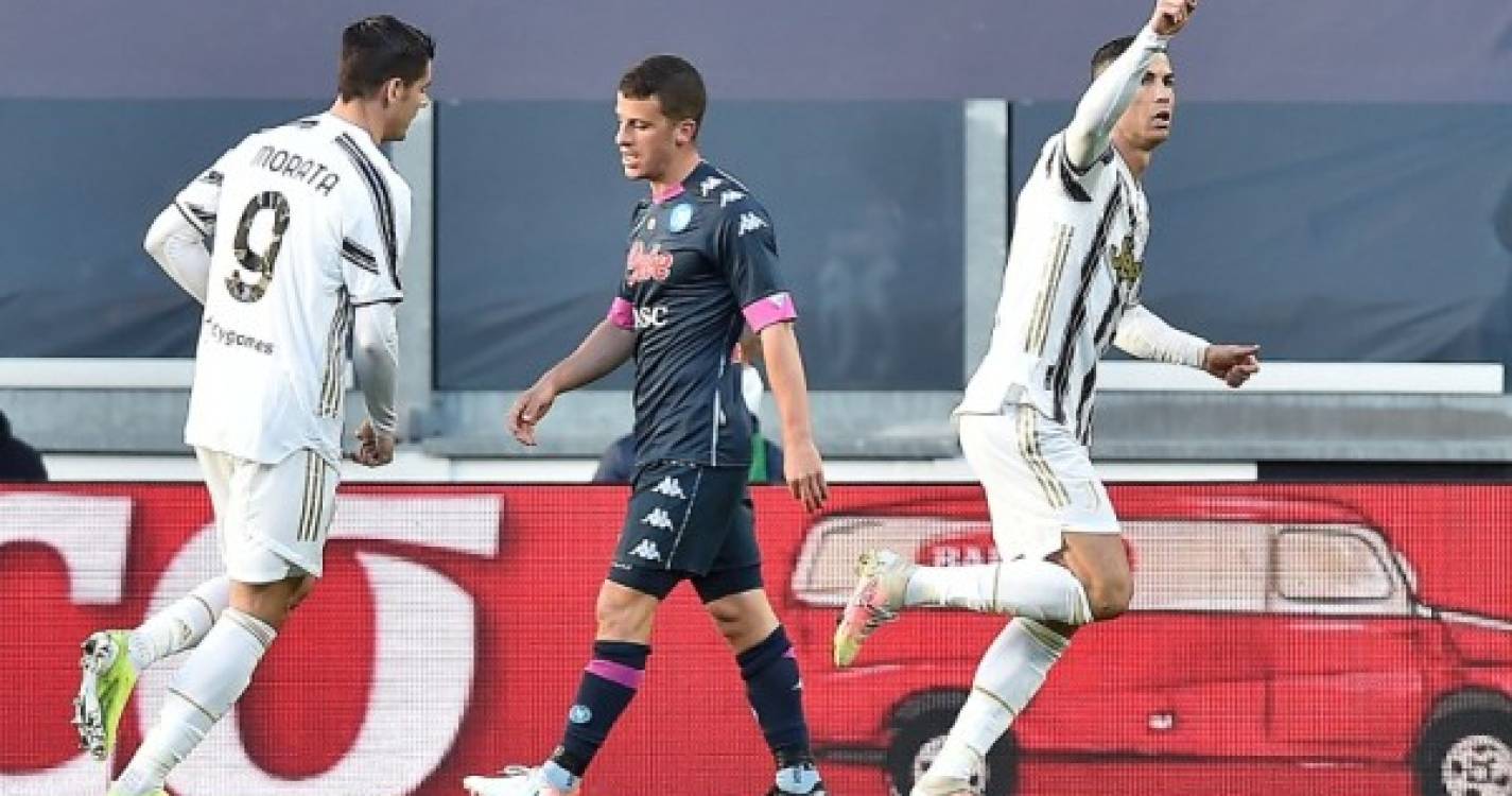 Ronaldo marca na vitória da Juventus sobre o Nápoles