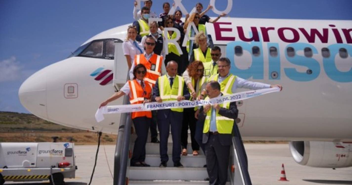 Porto Santo com nova ligação direta de Frankfurt a partir de hoje