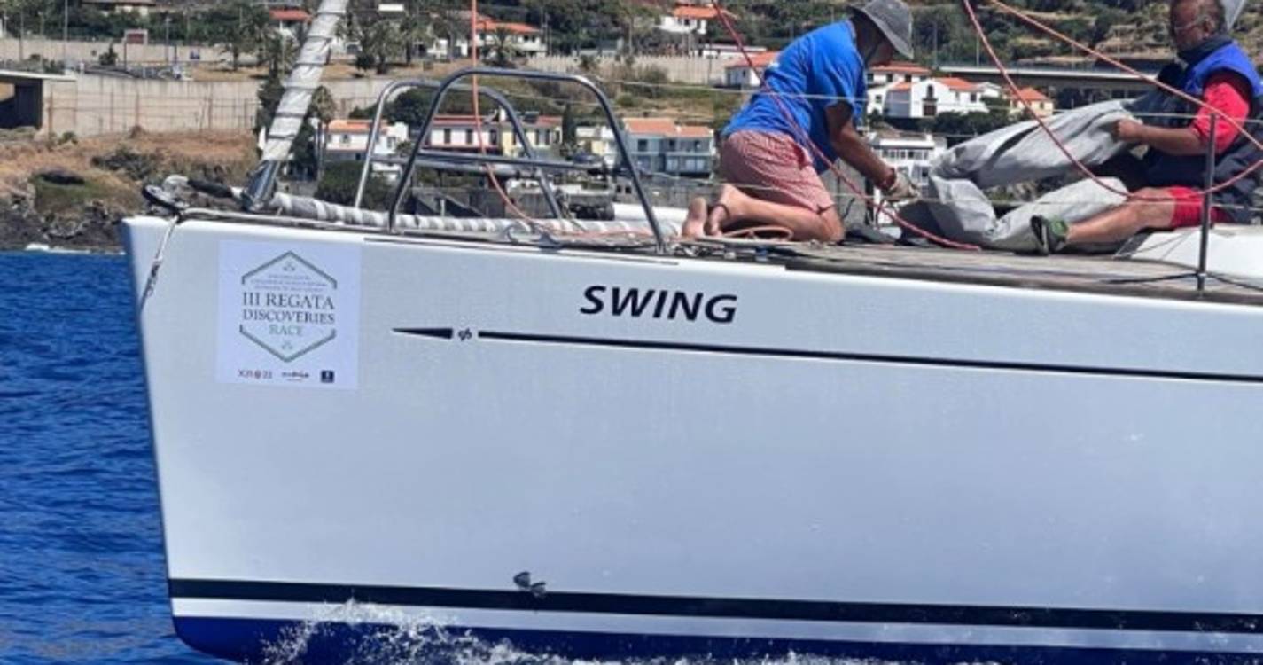 Swing é líder da 'Discoveries' após chegada ao Funchal