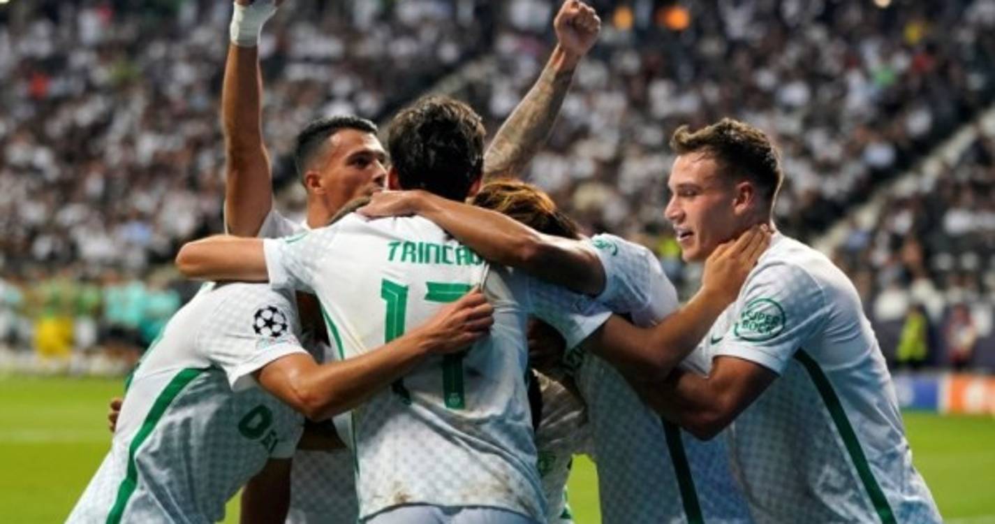 Sporting com entrada de 'leão' na Liga dos Campeões