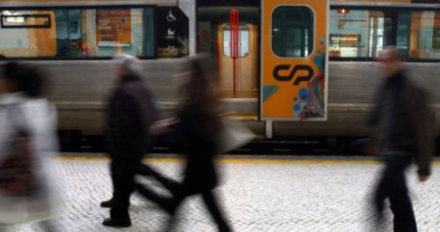 Jovem colhida por comboio em Lisboa ferida com gravidade