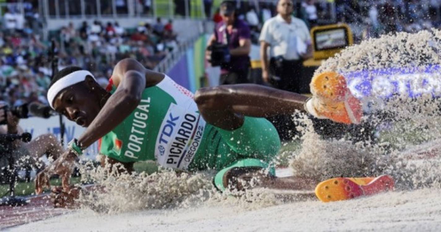 Pedro Pichardo campeão do mundo do triplo salto