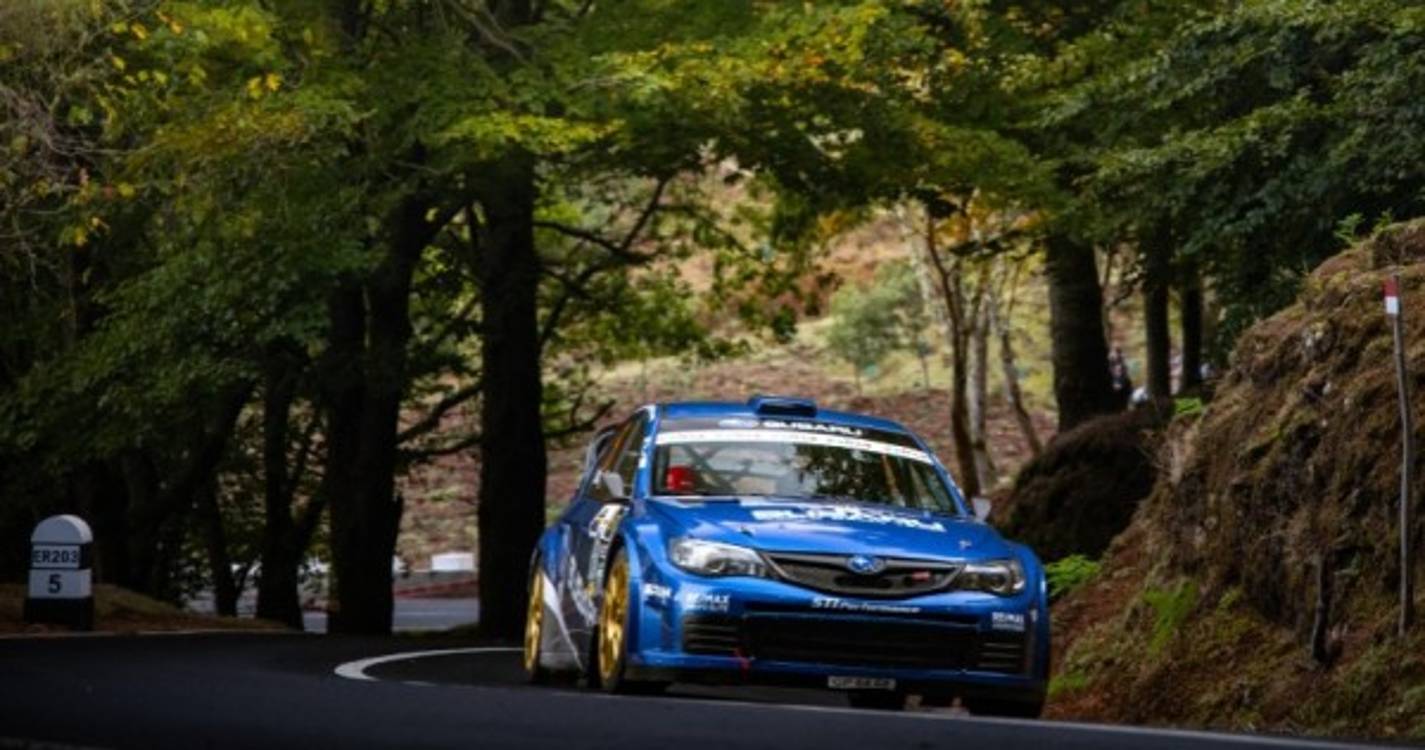 Rally Madeira Legend: Gil Freitas inicia dia decisivo a vencer
